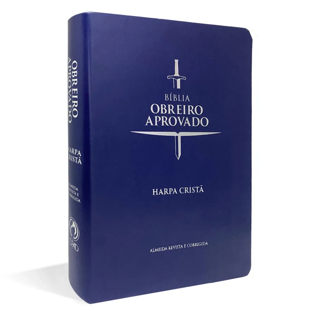Bíblia de Estudo Obreiro Aprovado | ARC | Azul