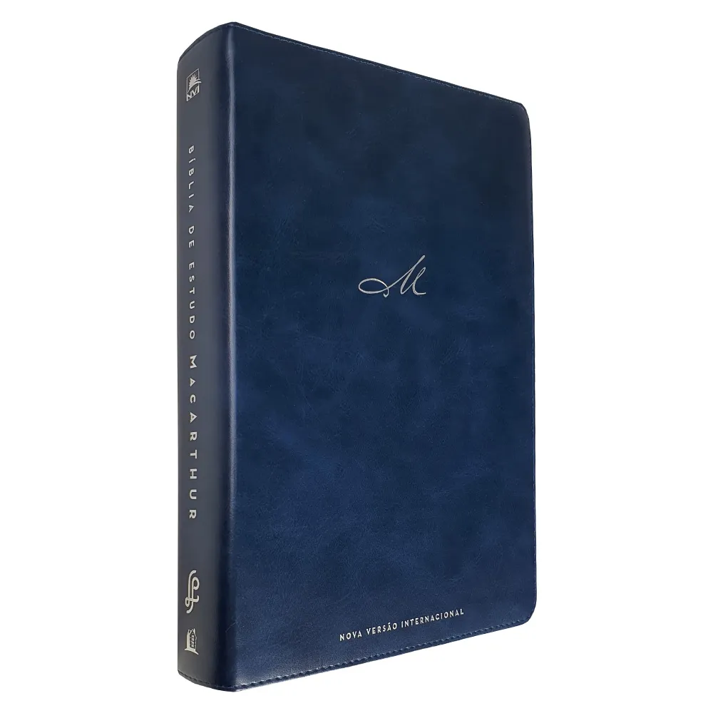Bíblia de Estudo MacArthur | NVI | Azul