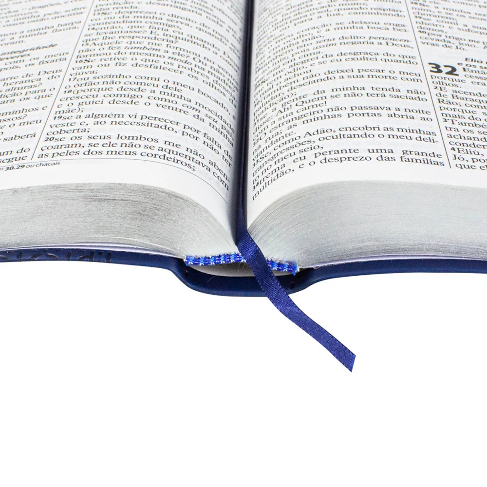 Bíblia Letra Gigante | ARC | Azul Arabesco