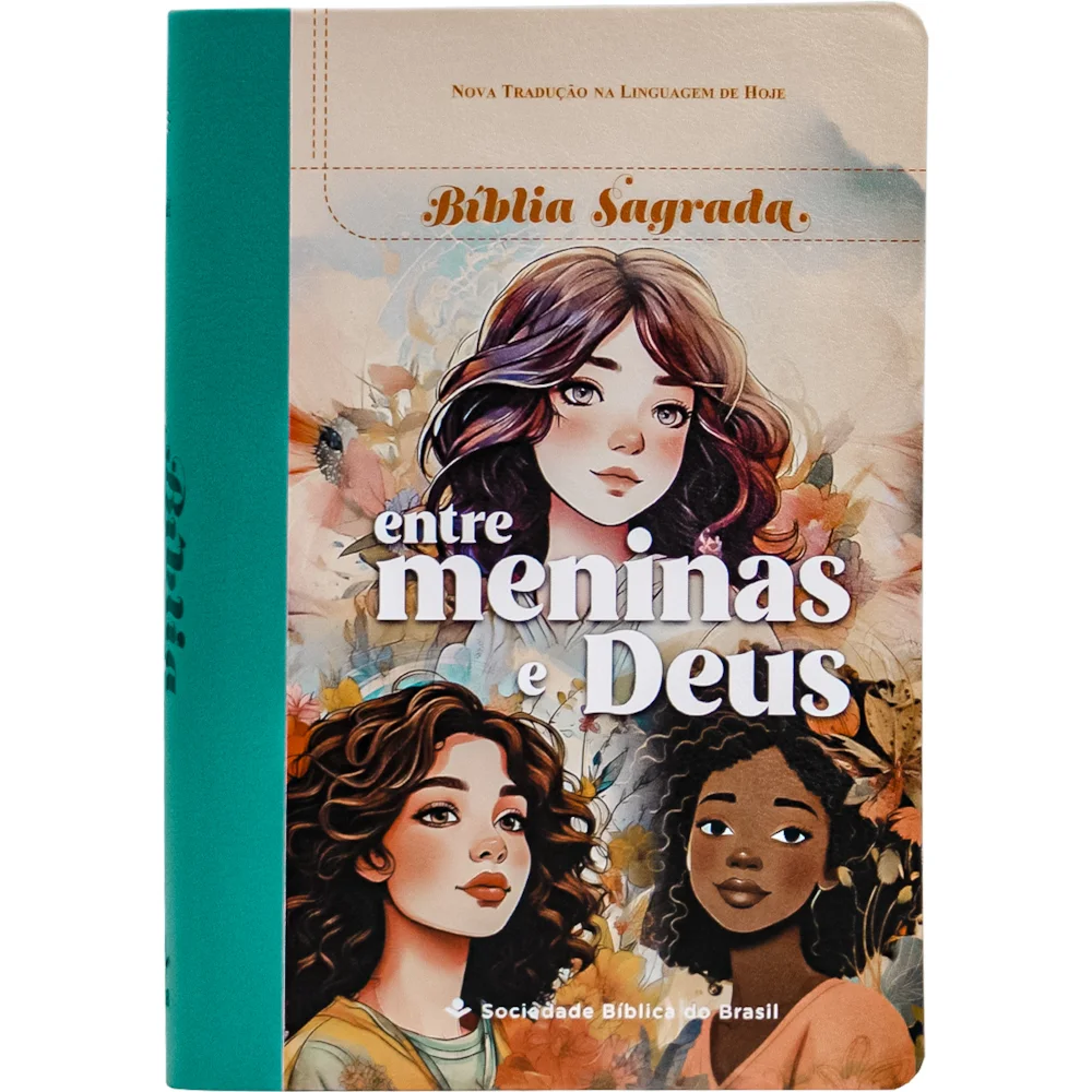 Bíblia de Estudo | Entre Meninas e Deus | NTLH | Capa Meninas
