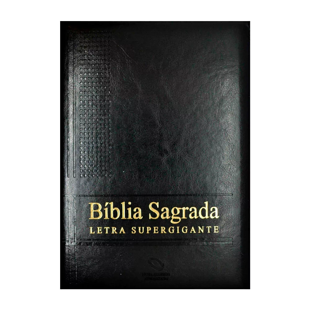 Bíblia Letra Supergigante | NAA | Zíper | Preta