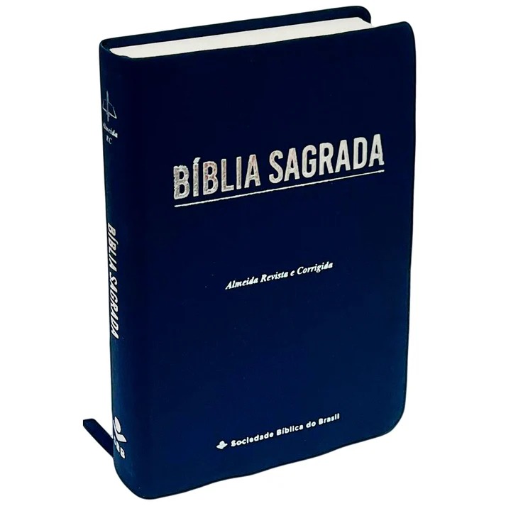 Bíblia Sagrada Letra Gigante | ARC | Azul