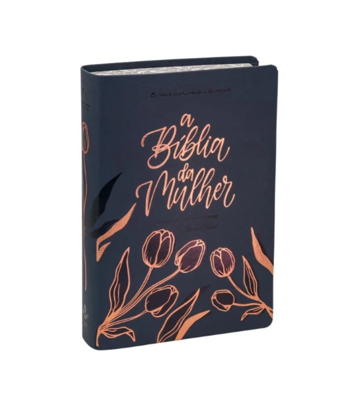 A Bíblia da Mulher | Média | NAA | Azul Escuro | Sem Caixa