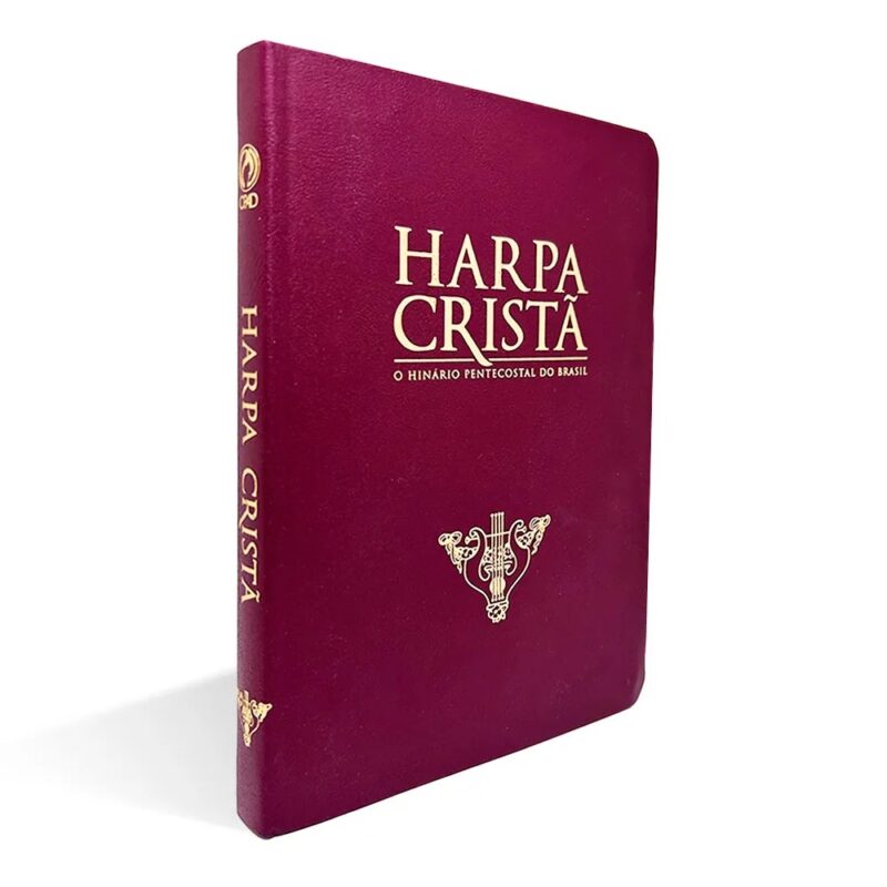 Harpa Cristã Semi Luxo | Grande | Vinho