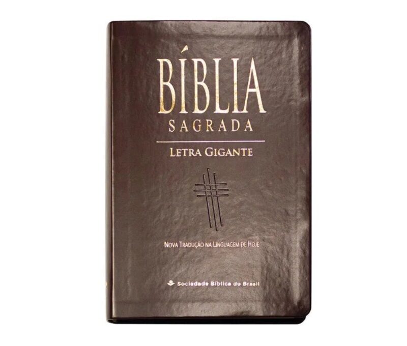 Bíblia Letra Gigante | NTLH | Marrom | Com Índice