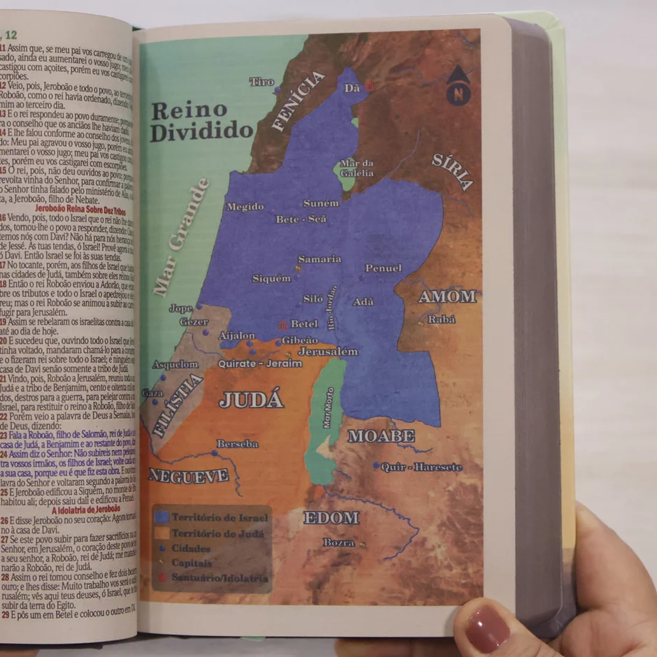 Bíblia Letra Maior | ARC | Tua Graça | Capa Dura | Harpa e Corinhos