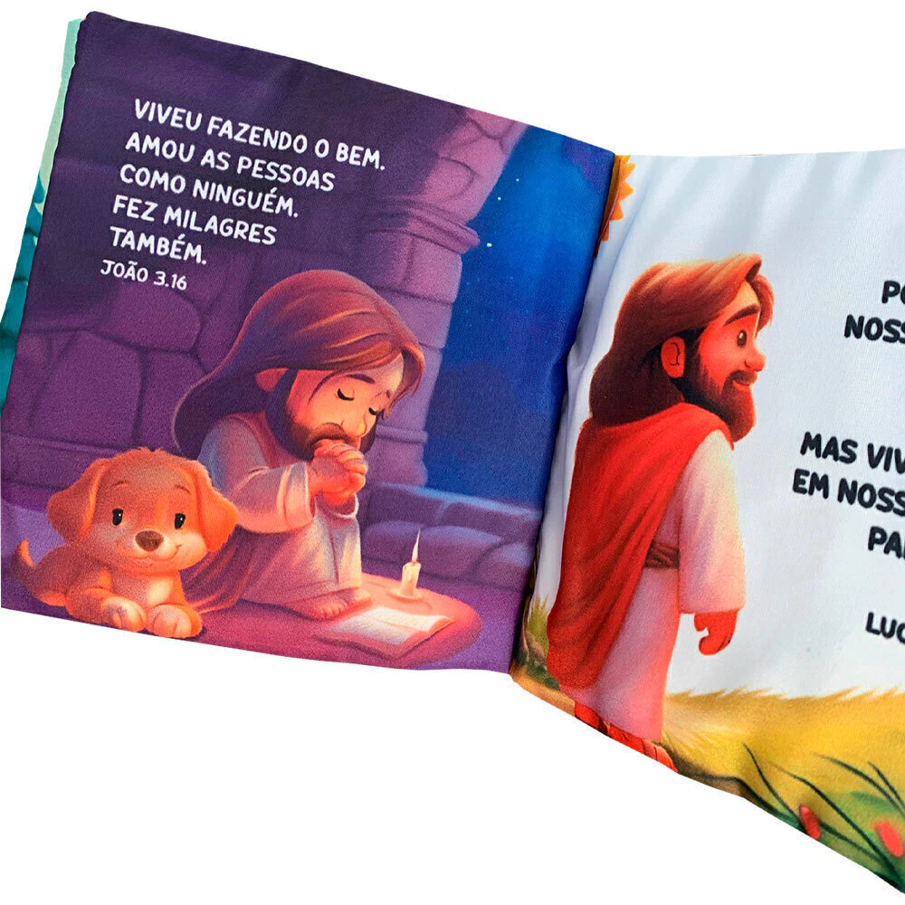 Livro de Pano | Histórias Bíblicas Jesus