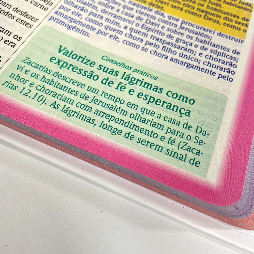Bíblia de Estudo Para o Cotidiano da Mulher | NVA | Branca Capa Dura