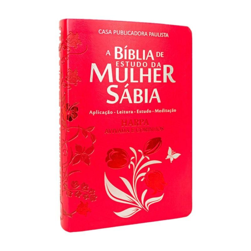 Bíblia de Estudo da Mulher Sábia | ARC | Vermelha