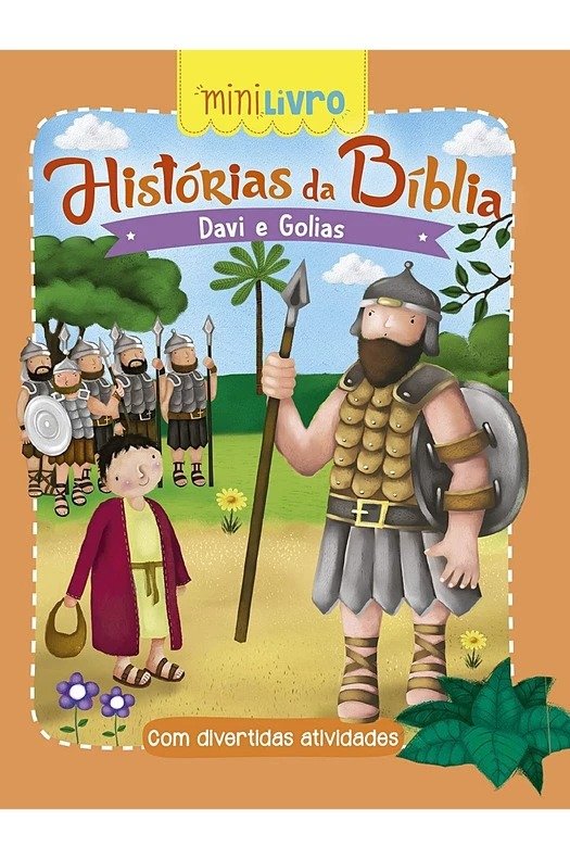 Mini Livro | Histórias da Bíblia | Davi e Golias