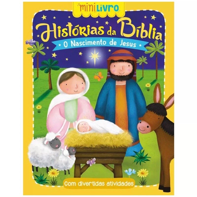 Mini Livro | Histórias da Bíblia | O Nascimento de Jesus