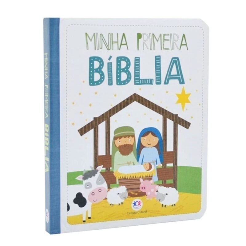 Livro Minha Primeira Bíblia | Azul