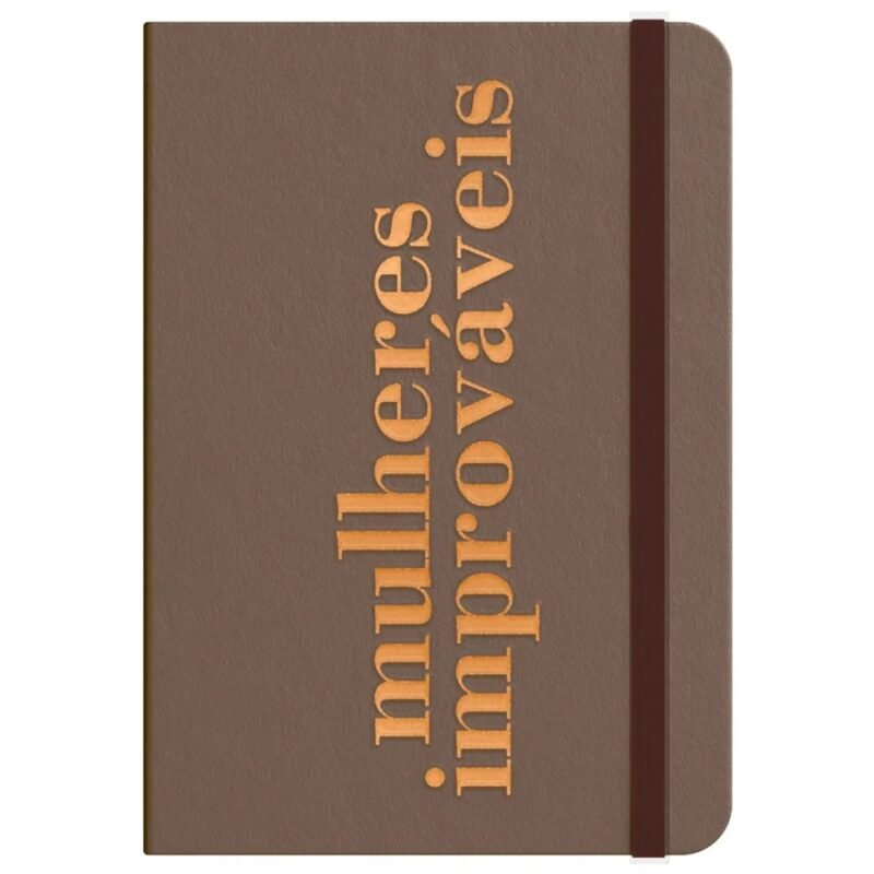 Moleskine Mulheres Improváveis | Bronze | Viviane Martinello